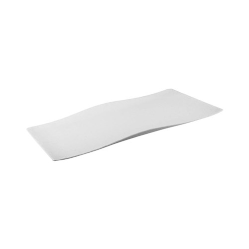 Infuse Melamine Natural Rectangle Platter 620mm 