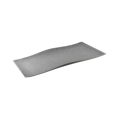 Infuse Melamine Grey Rectangle Platter 620mm 