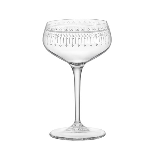 Art Deco Cocktail Coupe Glass 250ml