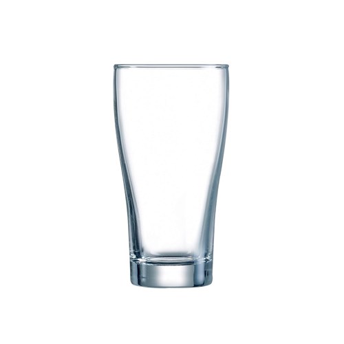 Conical Beer Glass 285ml Certified Nucleated