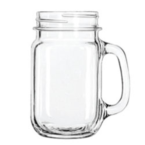 Drinking Jar Glass 472ml