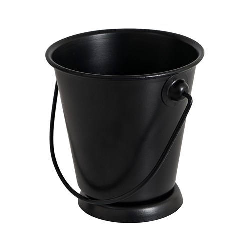 Soho Mini Round Pail Black 90mm  