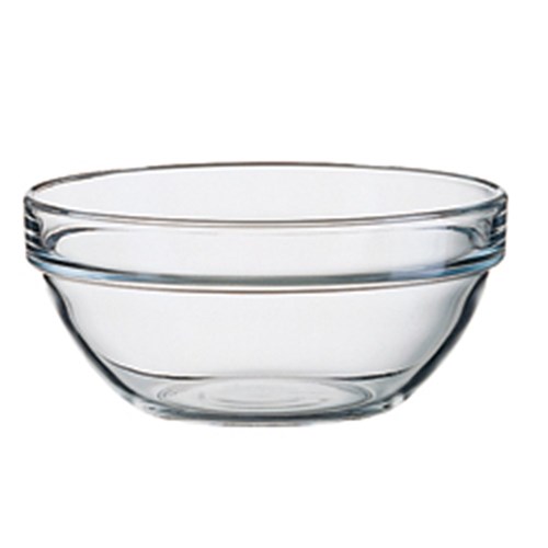 STACK EMPILABLE BOWL 140MM TUFF GLASS (36)