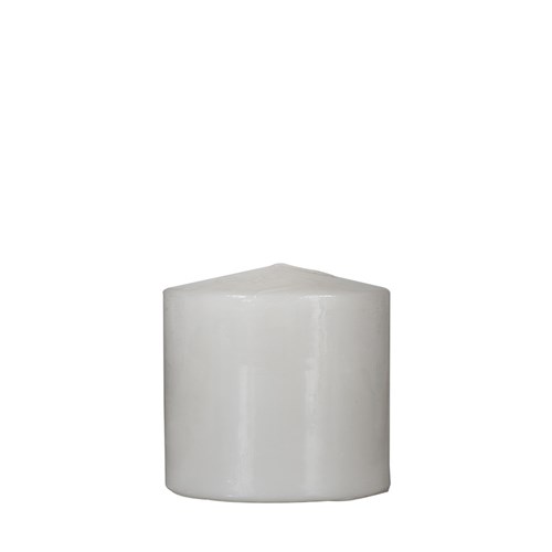 Pillar Candle White 75mm 