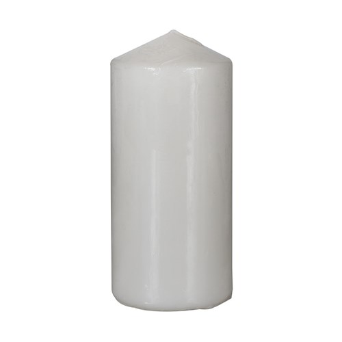 Pillar Candle White 150mm 