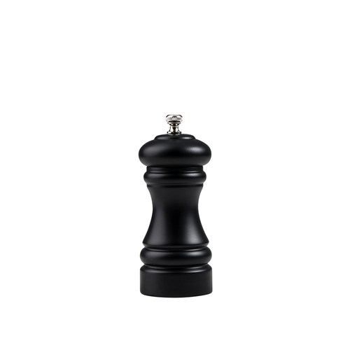 Classic Ceramic Salt & Pepper Mills Black  120mm