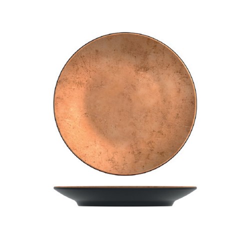 UTAH COPPER  RND PLATTER 260MM MELAMINE (6/24)