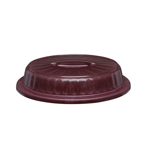 Dimensions High Heat Dome Plate Lid Burgundy 230mm 