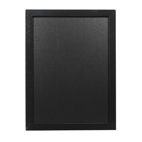 CHALK BOARD BLK 60X80CM W/-WHT CHALK MARKER&MOUNT KIT (6/12)