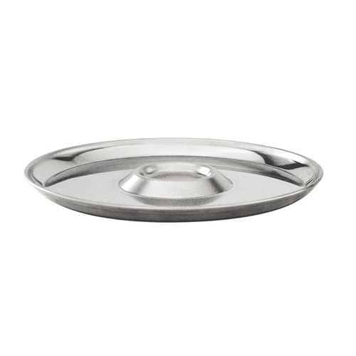 Oyster Plate Stainless Steel 250mm 