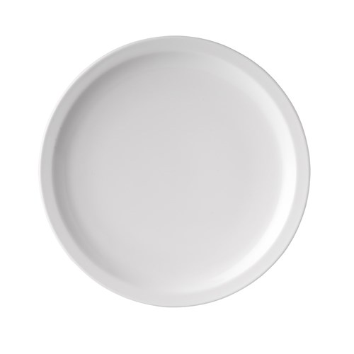 Melamine Plate Round White 170mm 