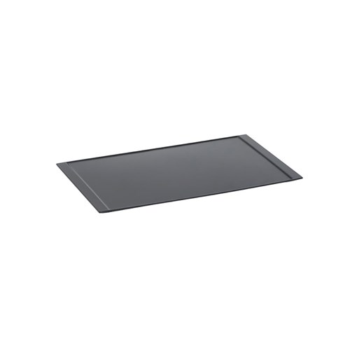 TRAY AMENITY BLK MELAMINE 300X180MM (3/6)