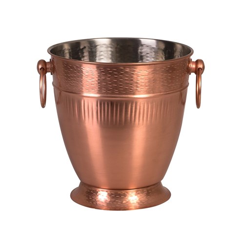 CHAMPAGNE BUCKET RIBBED COPPER FINISH (2/12)