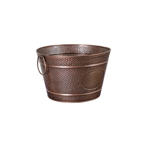 Beverage Tub Round Copper 350mm