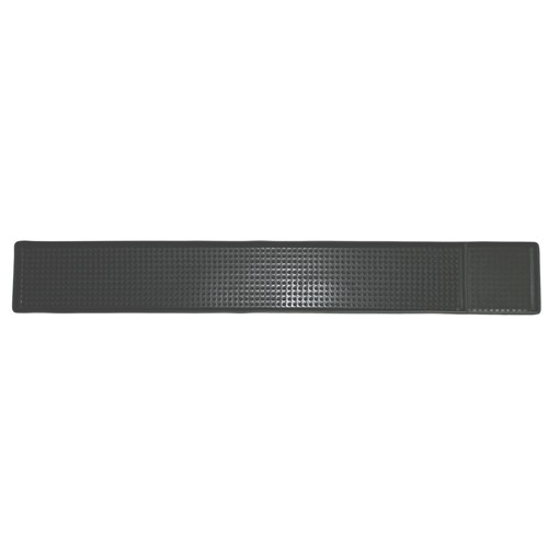 Rubber Bar Runner Black 610x80mm