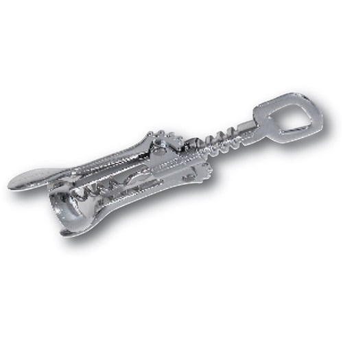 Corkscrew & Lever Opener Chrome 