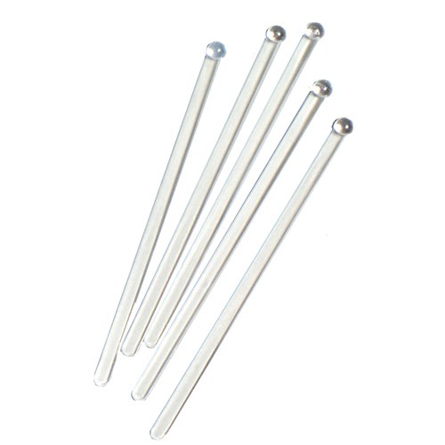 Plastic Swizzle Sticks Clear 150mm