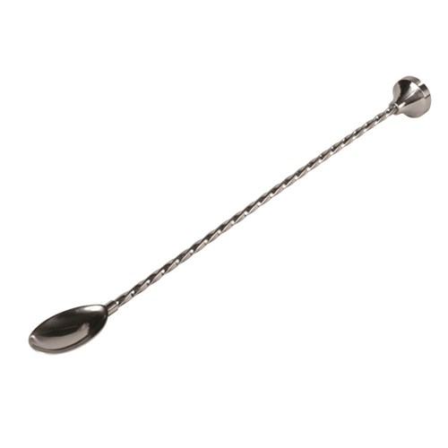 Prostirrer Twisted Handle Bar Spoon & Muddler Stainless Steel 320mm