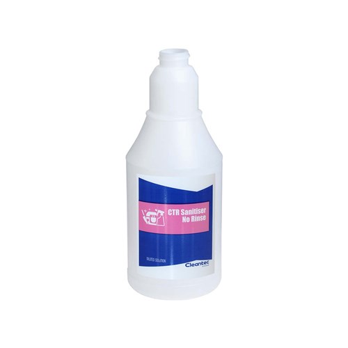 CTR No Rinse Sanitiser Bottle