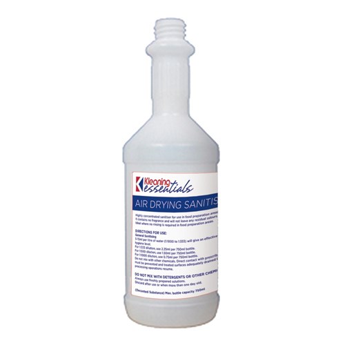 EQ PRINTED SPRAY BOTTLE 750ML TOILET CLEANER