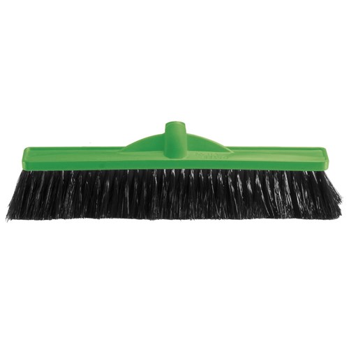 Oates Medium Stiff Broom Head Green 450mm