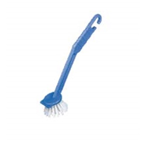 Oates Round Dish Brush Blue