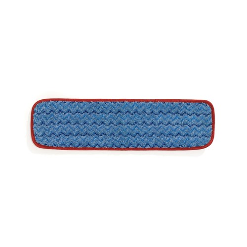 Microfibre Mop Pad Blue & Red 450mm