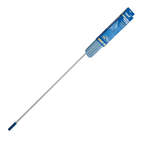 Oates Microfibre Dust Control Mop with Handle Blue 600mm