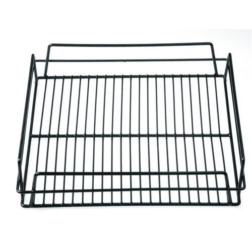 Square Glass Basket Black 355x355x75mm 