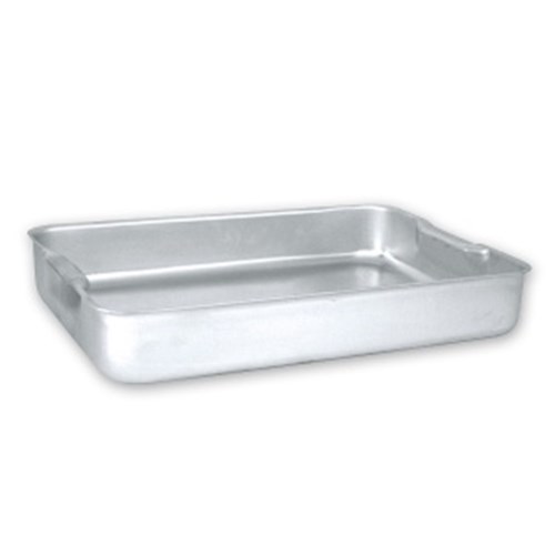 BAKING DISH 419X305X70MM RECESSED HDL ALUM