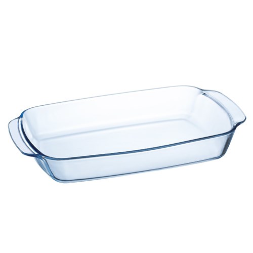 BAKING ROASTING DISH GLASS 2LT 280X200MM  (6)