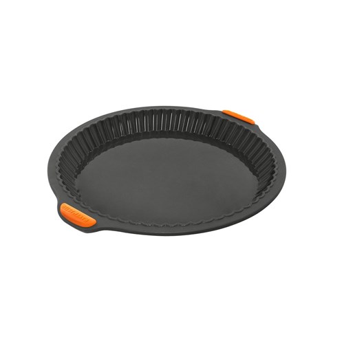 Quiche Pie Pan Silicone Round Grey 260x30mm