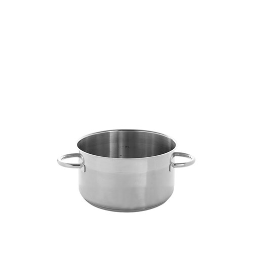 Pro.Cooker Low Casserole 280X110mm 6.7Lt S/S No Lid (6)