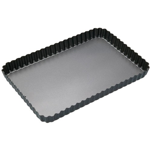 Masterpro Non-Stick Fluted Quiche Flan Tin