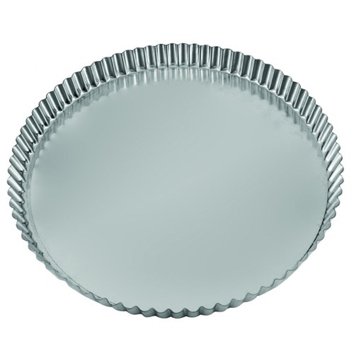 QUICHE TIN 120X25MM FLUTED LOOSE BASE TIN