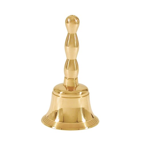 Handled Counter Bell Brass