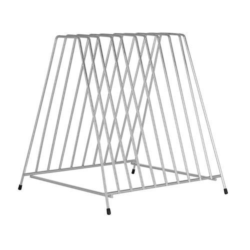 Cutting Board Rack 10 Slot Chrome (4)