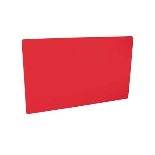 Cutting Board Polyethylene Red 325x530x20mm