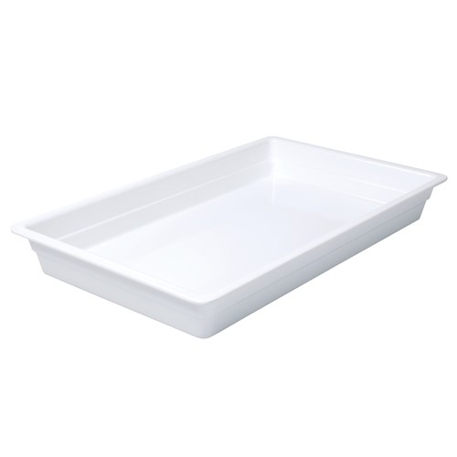 Insert Pan Melamine 1/1 Size 530X325x65mm Wht (2/6)