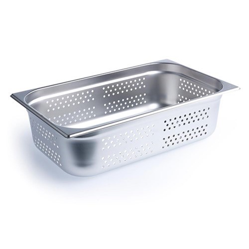 CULINARY STEAM PAN ANTI-JAM 1/1 SIZE 150MM PERFORATED (10)