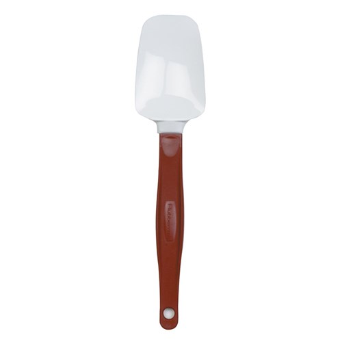 SPOON SPATULA HIGH HEAT 240MM RED PLASTIC HDL (24)