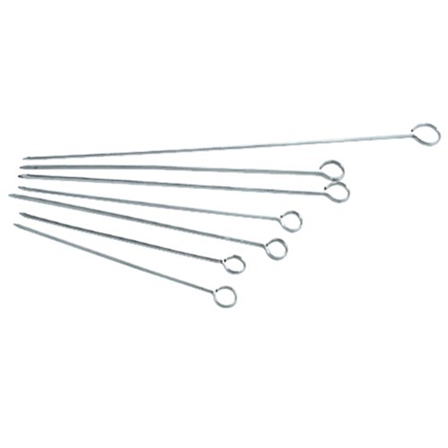 Skewer 200X3mm Flat S/S Per Dozen