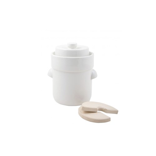 Fermentation Crock White 3L