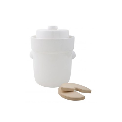 Fermentation Crock White 5L