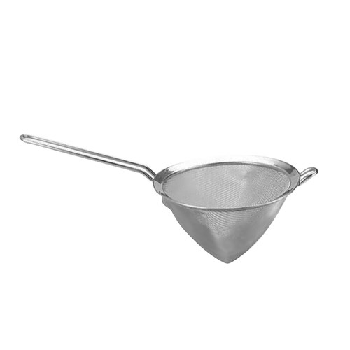 CONICAL MESH STRAINER 160MM FINE S/S MESH RIM & HANDLE