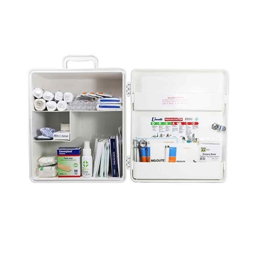 FIRST AID KIT NATIONAL B STD WORKPLACE WALL MOUNT PLASTIC