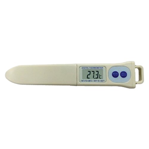 Thermometer Digital Probe Wall Mountable Flat