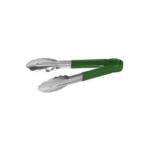 Tongs Green Insulated Hdl 230Mm S/S