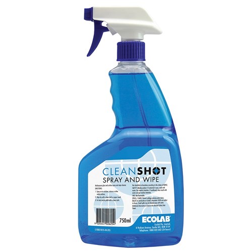 Cleanshot Spray & Wipe 750ml