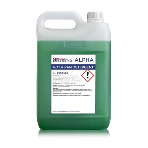 Alpha Manual Pot & Pan Detergent 5L